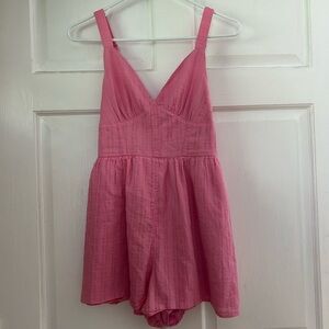 American Eagle pink romper